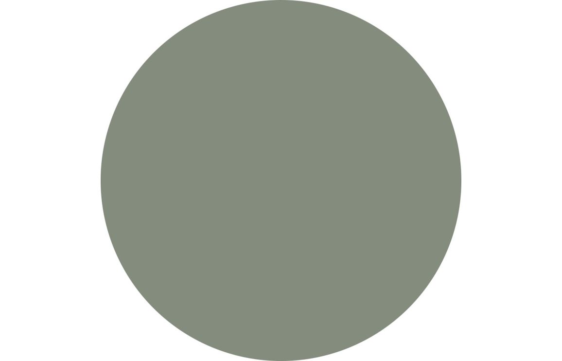 Maine 615mm Wall Hung 2 Drawer Basin Unit & Basin - Matt Reed Green - Image 5