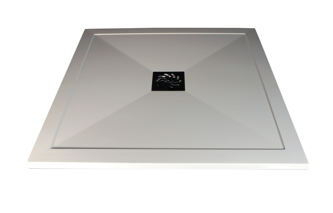 25mm Ultra-Slim 1200mm x 900mm Offset Quadrant Tray & Waste (LH)