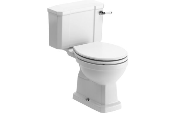 Close coupled toilets