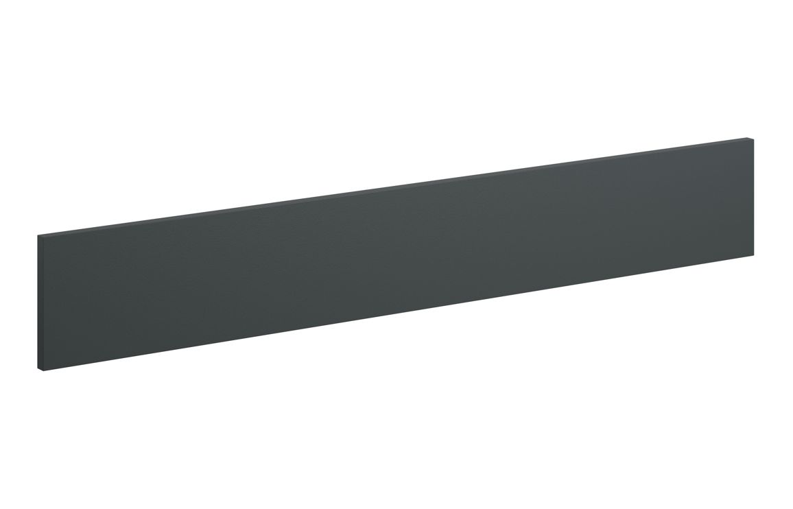 Kentucky 1200mm Plinth - Matt Graphite Grey