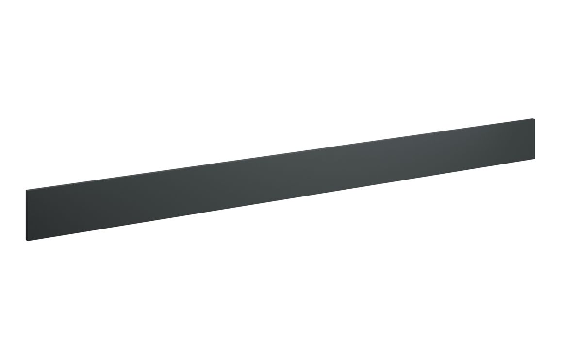 Nevada 2400mm Plinth - Matt Graphite Grey