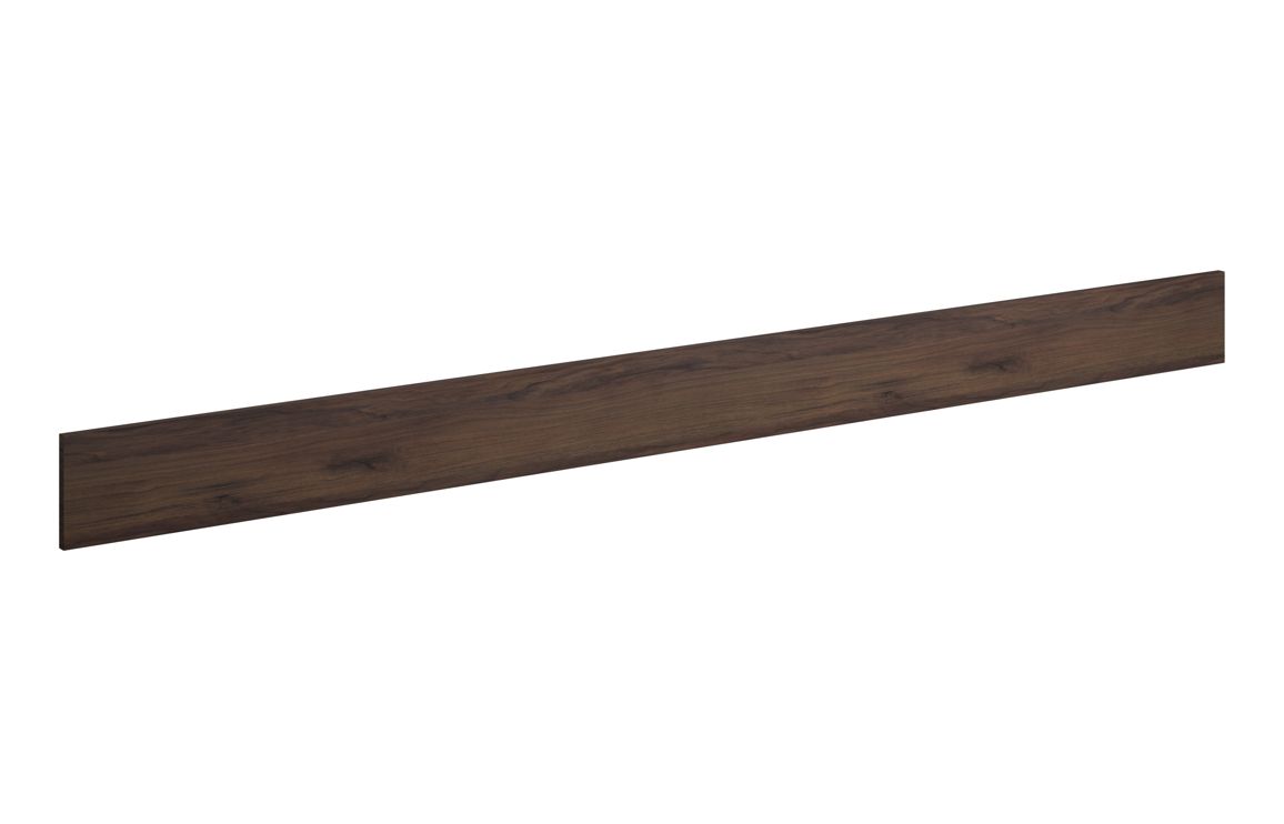 Nevada 2400mm Plinth - Warm Walnut