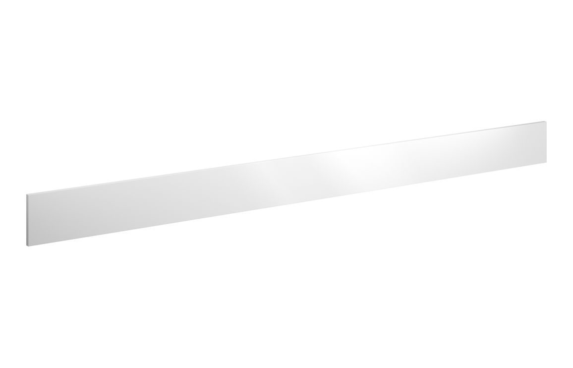 Nevada 2400mm Plinth - White Gloss