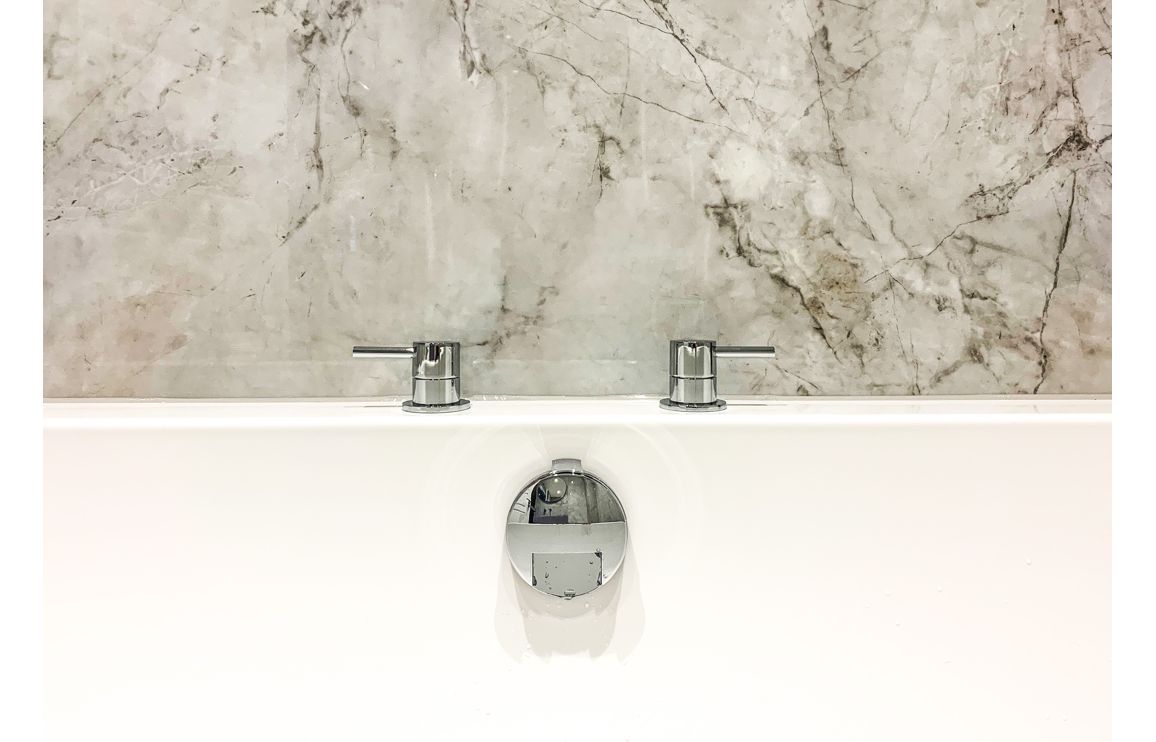Abode Harmonie Round Bath Filler Panel Valves (Pair) - Chrome - Image 2
