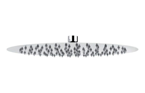 Abode Storm Slimline 300x300x3mm Circular Showerhead - St/Steel
