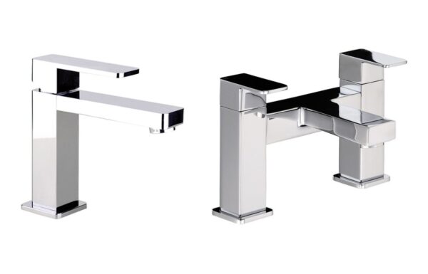 Abode Fervour Pack Offer 1 (Basin Mixer & Bath Filler) - Chrome