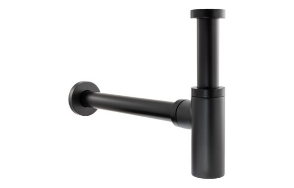 Abode Uno Basin Bottle Trap - Matt Black