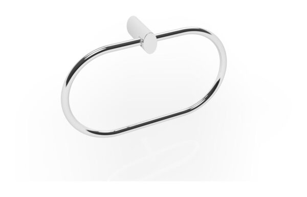 Opal Towel Ring - Chrome