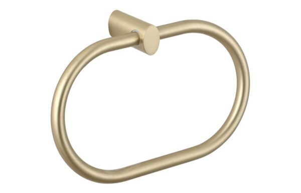 Opal Towel Ring - Brushed Brass