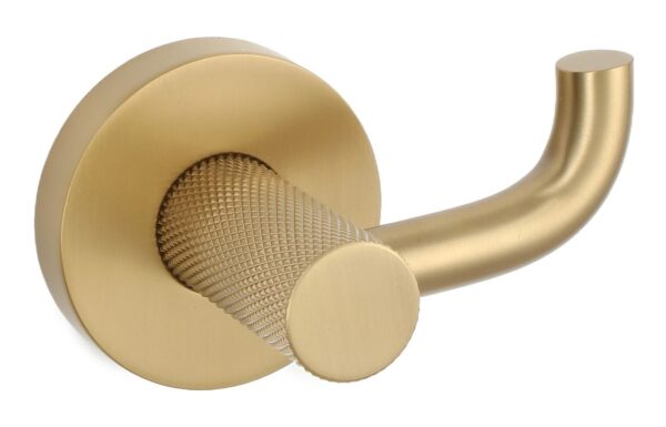 Topaz Robe Hook - Brushed Brass