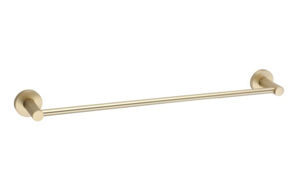 Topaz 55cm Towel Rail - Brushed Brass
