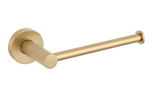 Topaz Toilet Roll Holder - Brushed Brass