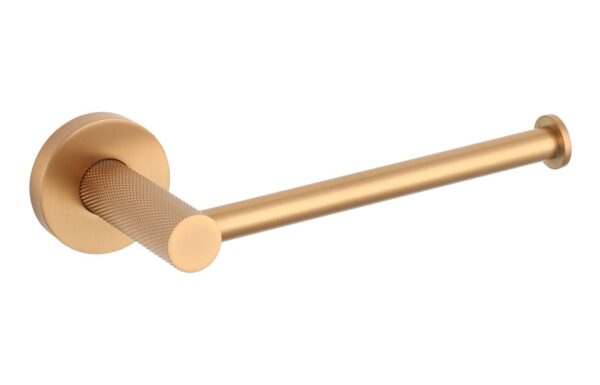 Topaz Toilet Roll Holder - Brushed Bronze