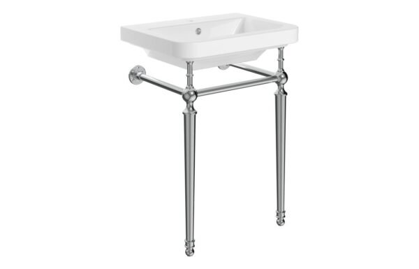 Schiehallion 610mm 1TH Console Basin - Chrome