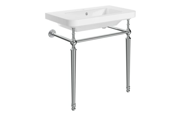 Schiehallion 810mm 1TH Console Basin - Chrome