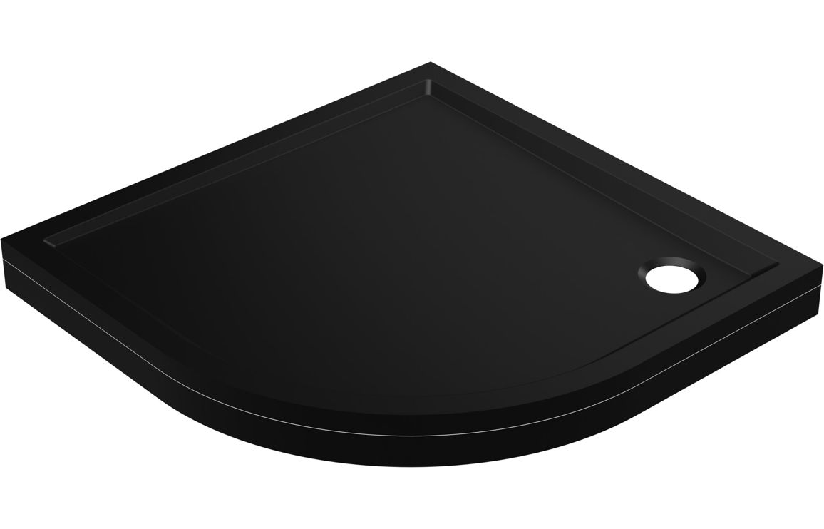 Tray Riser Set for 40mm Low Profile Offset & Quadrant (800-900mm) - Matt Black - Image 2