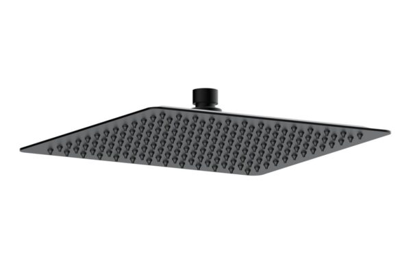 Sagittarius 250mm Square Ultraslim Showerhead - Matt Black