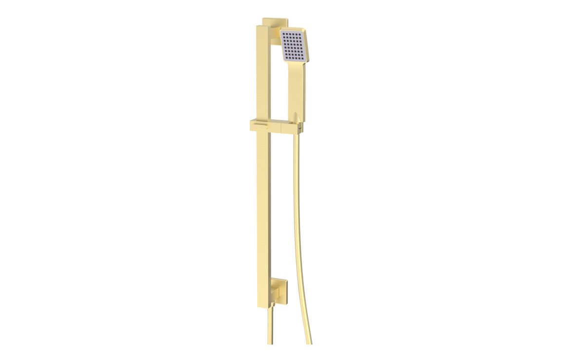 Sagittarius Square Shower Valve & Kit Pack 2 - Brushed Brass - Image 3