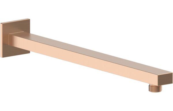Sagittarius 350mm Square Shower Arm - Brushed Bronze