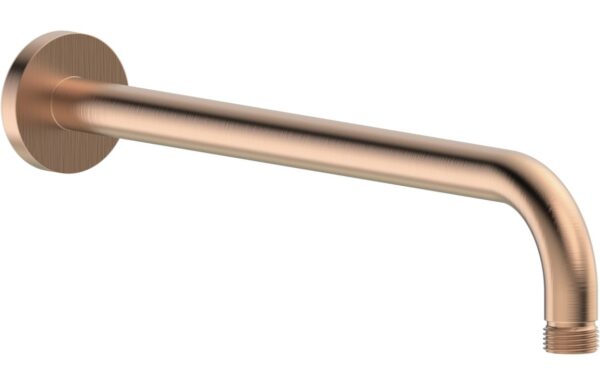 Aquila 320mm Round Shower Arm - Brushed Bronze
