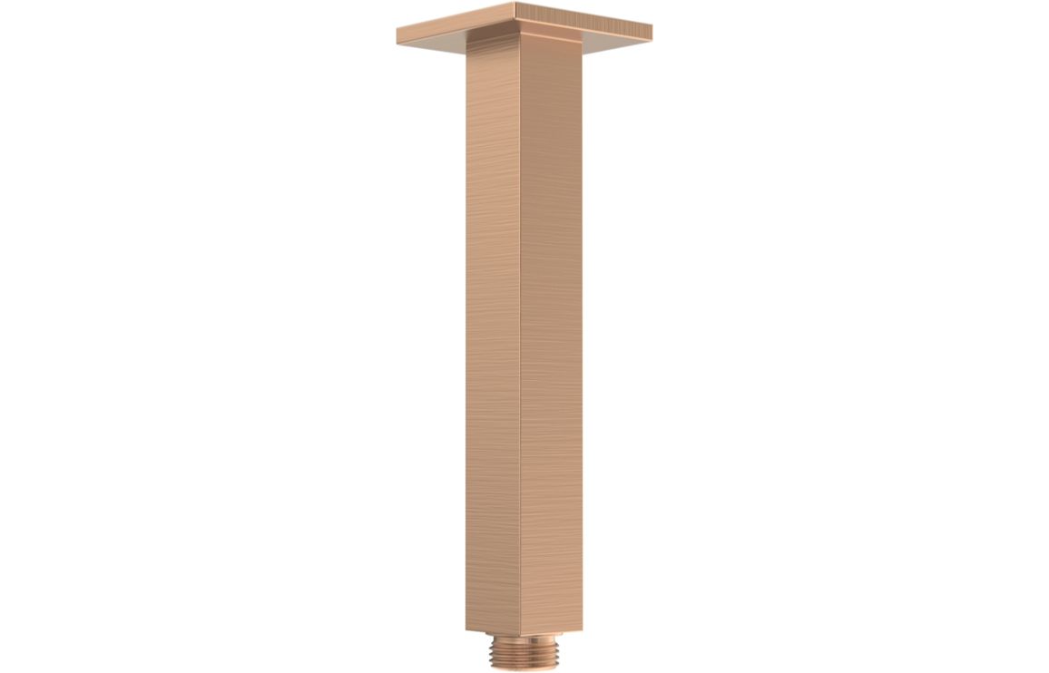 Sagittarius 180mm Square Ceiling Arm - Brushed Bronze