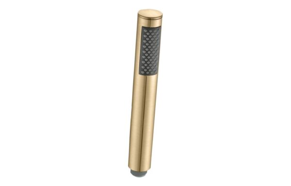 Aquila Round Handset - Brushed Brass