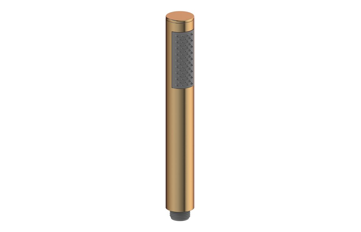 Aquila Round Handset - Brushed Bronze