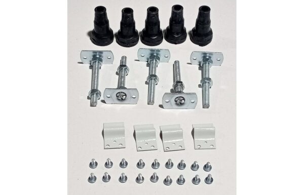 //2Go 45mm Low Profile Offset & Quadrant Riser Set - White