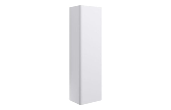 Kansas 350mm Wall Hung 1 Door Tall Unit - Matt White
