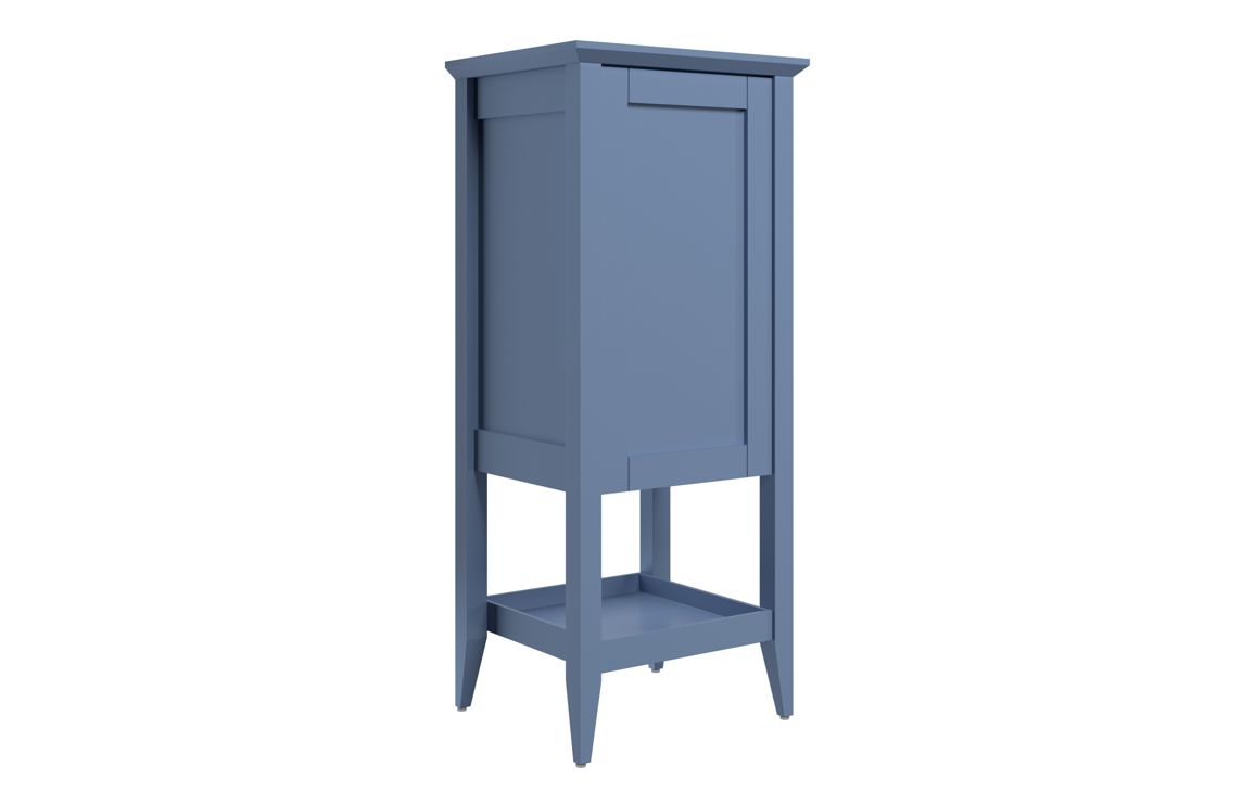 Missouri 470mm Floor Standing 1 Door Midi Boy Unit - Matt Misty Blue