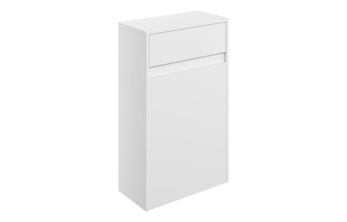 Dakota 500mm Floor Standing WC Unit - White Gloss