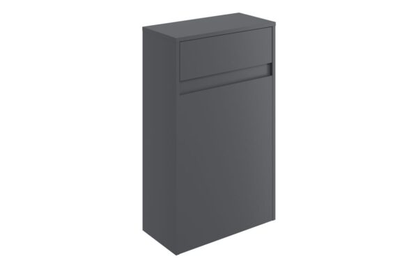 Dakota 500mm Floor Standing WC Unit - Matt Graphite Grey