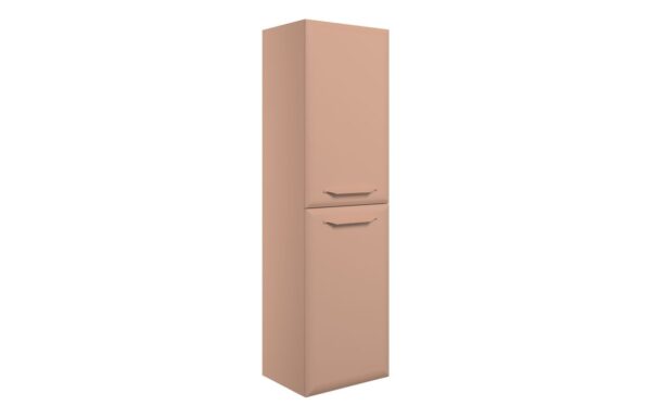 Colorado 400mm Wall Hung 2 Door Midi Boy Unit - Matt Apricot