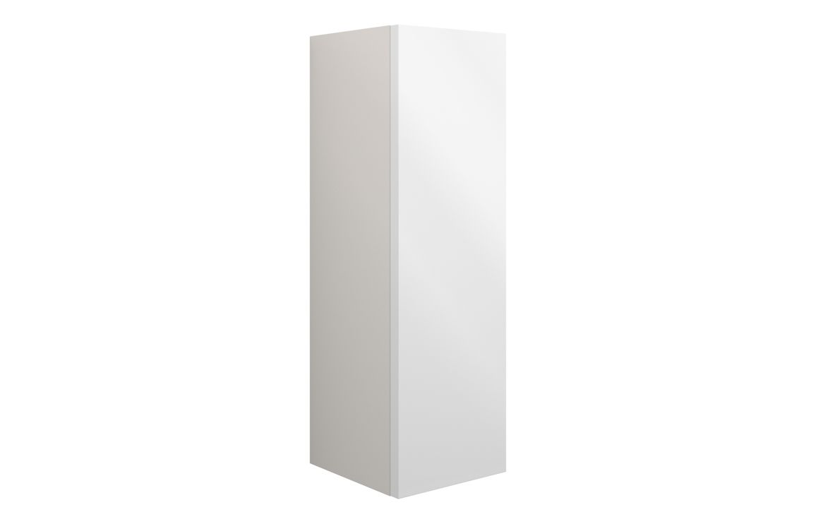 Nevada 200mm Slim Base Unit - White Gloss (Grey Cab)