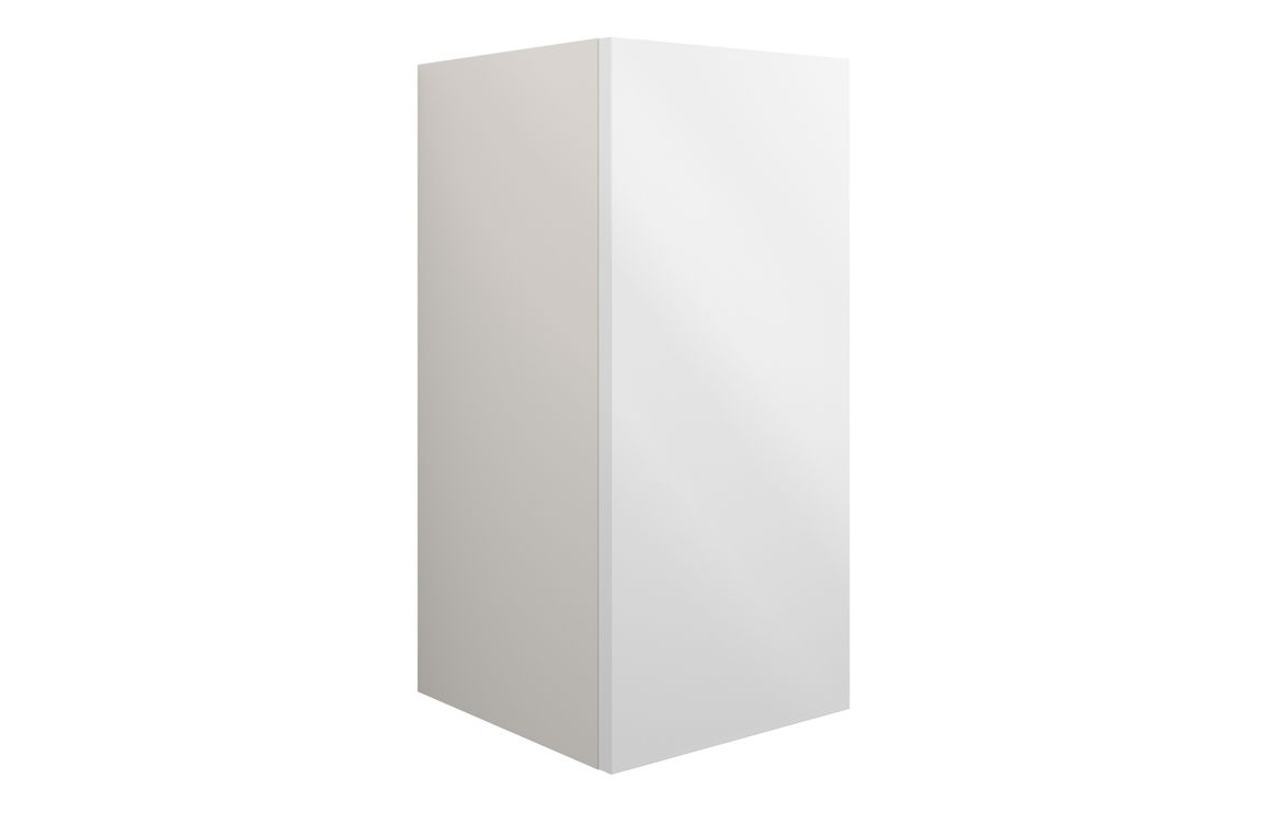 Nevada 300mm Standard Base Unit - White Gloss (Grey Cab)