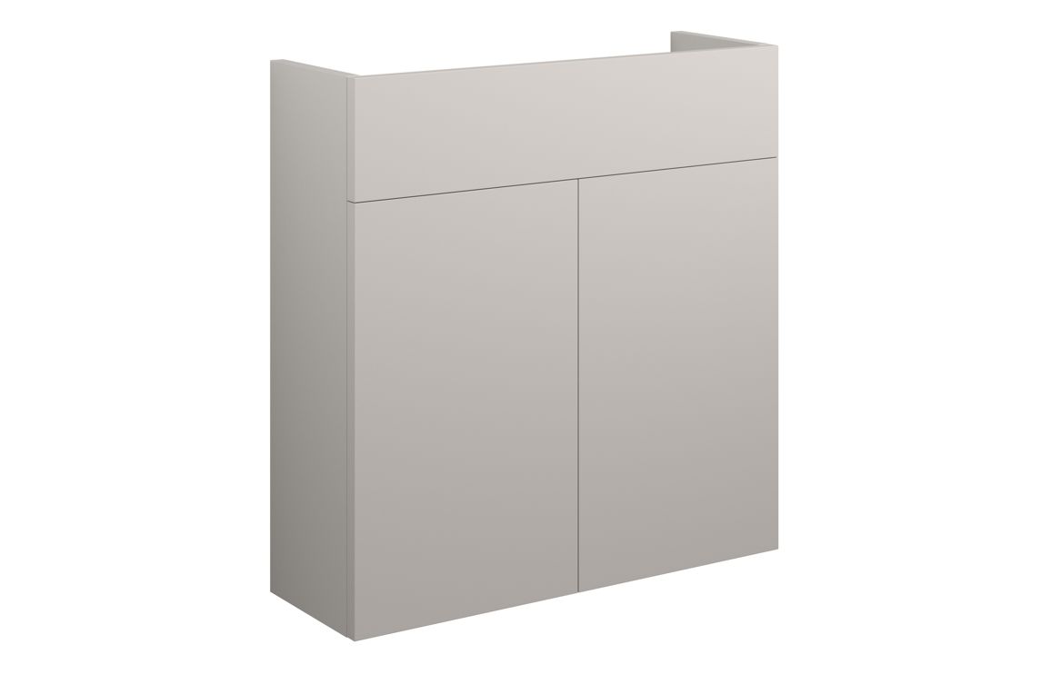Nevada 600mm Slim Basin Unit - Matt Dove Grey (Grey Cab)