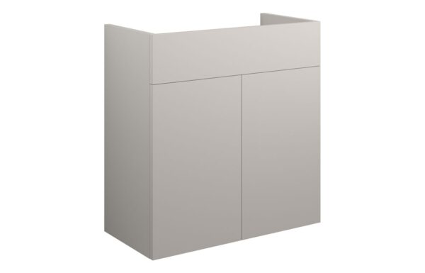 Nevada 600mm Standard Basin Unit - Matt Dove Grey (Grey Cab)