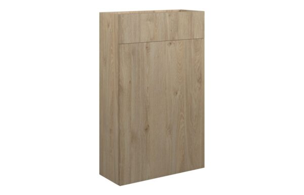 Nevada 500mm Slim WC Unit - Havana Oak (Oak Cab)