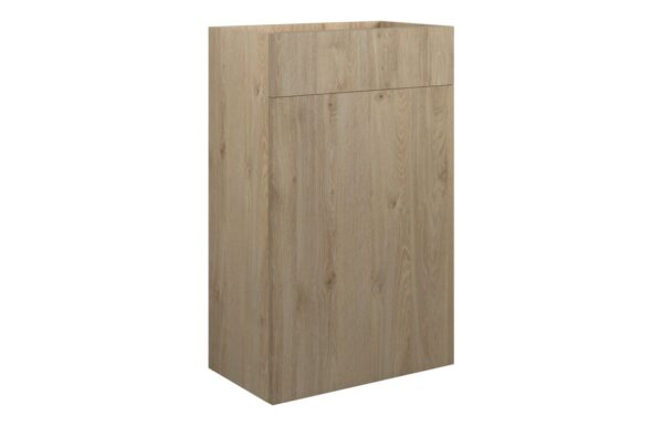 Nevada 500mm Standard WC Unit - Havana Oak (Oak Cab)