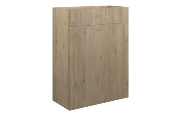 Nevada 600mm Standard WC Unit - Havana Oak (Oak Cab)