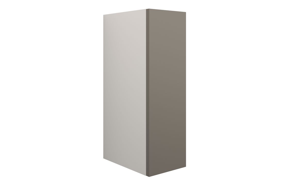 Nevada 200mm Standard Toilet Roll Unit - Matt Stone (Grey Cab)