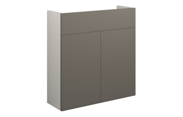 Nevada 600mm Slim Basin Unit - Matt Stone (Grey Cab)
