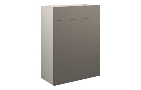 Nevada 600mm Standard WC Unit - Matt Stone (Grey Cab)