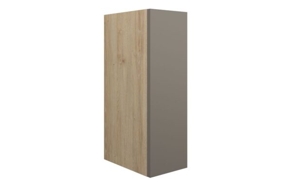 Nevada 200mm Standard Toilet Roll Unit - Matt Stone (Oak Cab)