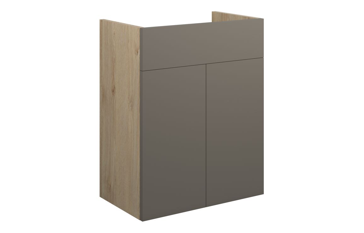 Nevada 500mm Standard Basin Unit - Matt Stone (Oak Cab)