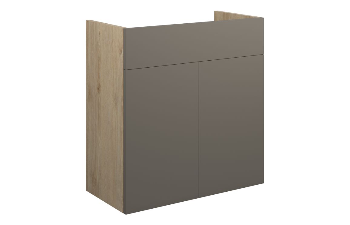 Nevada 600mm Standard Basin Unit - Matt Stone (Oak Cab)