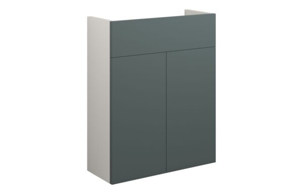 Nevada 500mm Slim Basin Unit - Matt Green (Grey Cab)