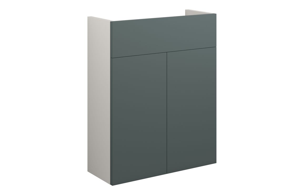 Nevada 500mm Slim Basin Unit - Matt Green (Grey Cab)