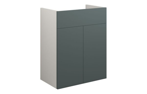 Nevada 500mm Standard Basin Unit - Matt Green (Grey Cab)