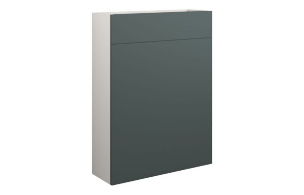 Nevada 600mm Slim WC Unit - Matt Green (Grey Cab)